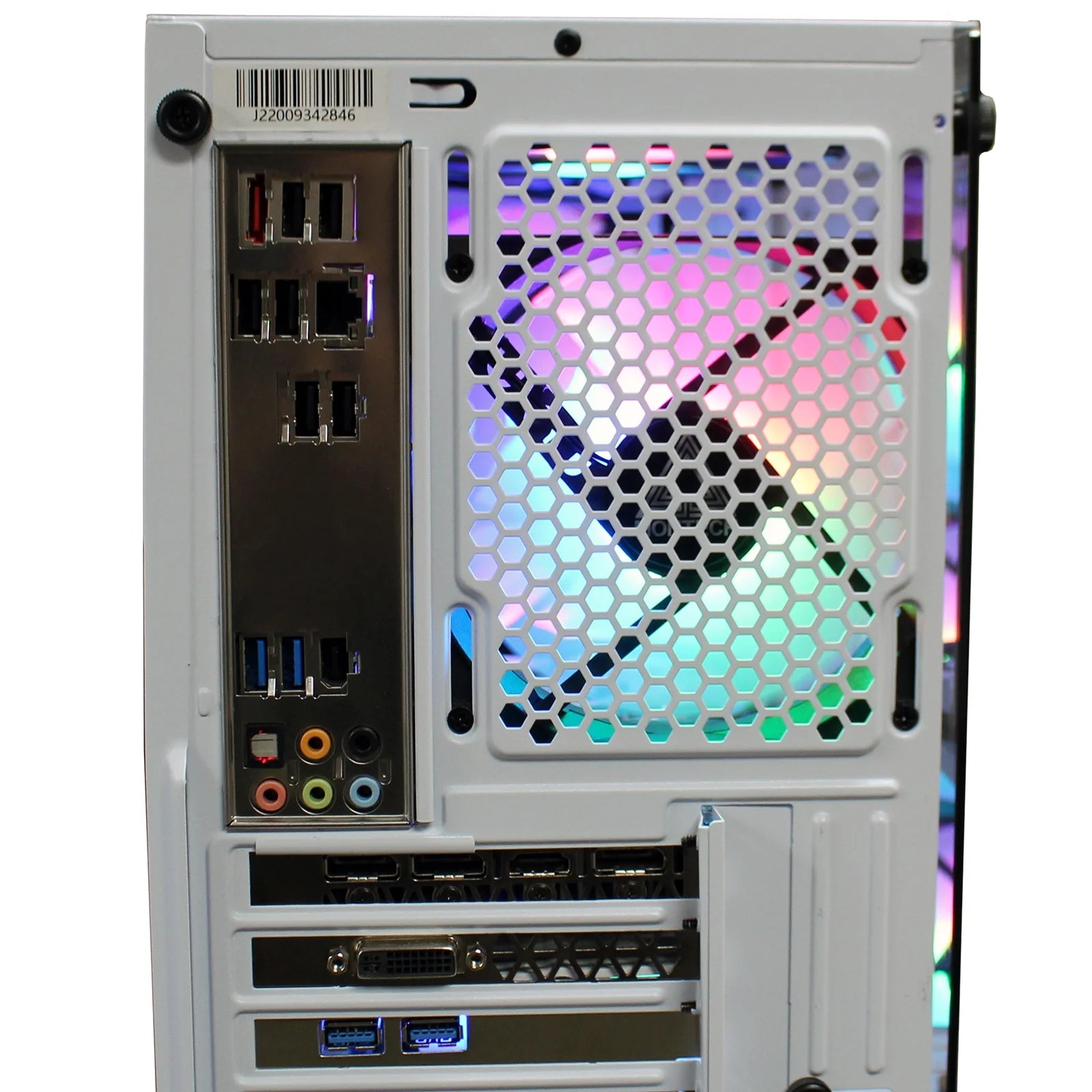 POLAR APEX Gaming Desktop PC, Intel Core i7-2600, NVIDIA GeForce GTX 960 4GB, 16GB RAM, 256GB SSD plus 1TB HDD, Windows 10 Home, White