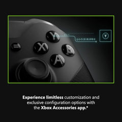 Elite Series 2 Core Wireless Gaming Controller – Black –  Series X|S,  One, Windows PC, Android, and Ios