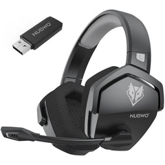 G06 Dual Wireless Gaming Headphones 2.4Ghz Bluetooth 5.3 Headsets Gamer with Microphone for PS5, PS4, PC, Mobile, Switch