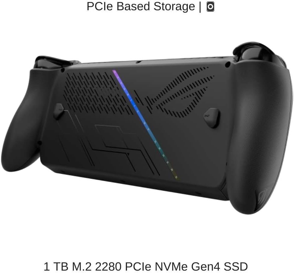 ASUS ROG Ally X 7" FHD 120Hz Gaming Handheld, 2.0 Ghz Ryzen AI Z2 Extreme, AMD Radeon, 24 GB LPDDR5 RAM, 1 TB Pcie SSD, Windows(Japan Version)