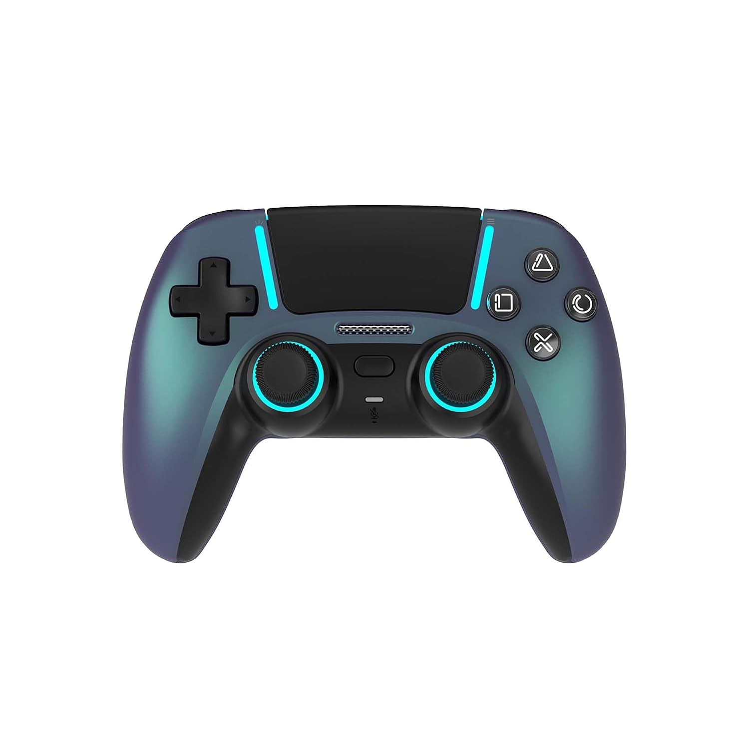 ASRVA Wireless Controller for PS5 Slim & Pro, Hall Effect, Macro, Gyro & RGB