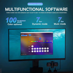 RGB Gaming Lights Strip Monitor Backlight LED Display Sync PC Atmosphere Screen