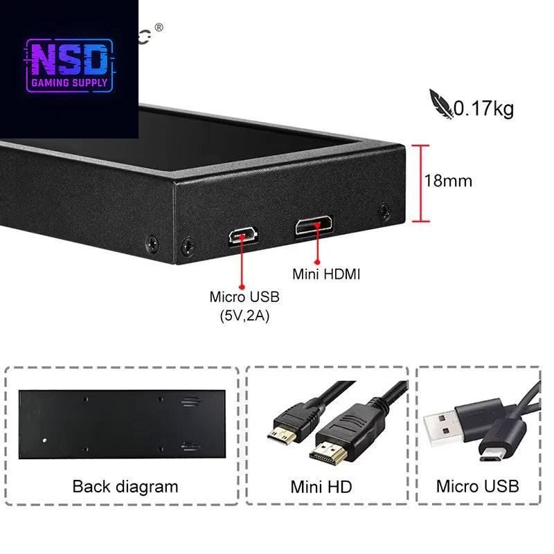 7.84 Inch Mini Monitor HD IPS