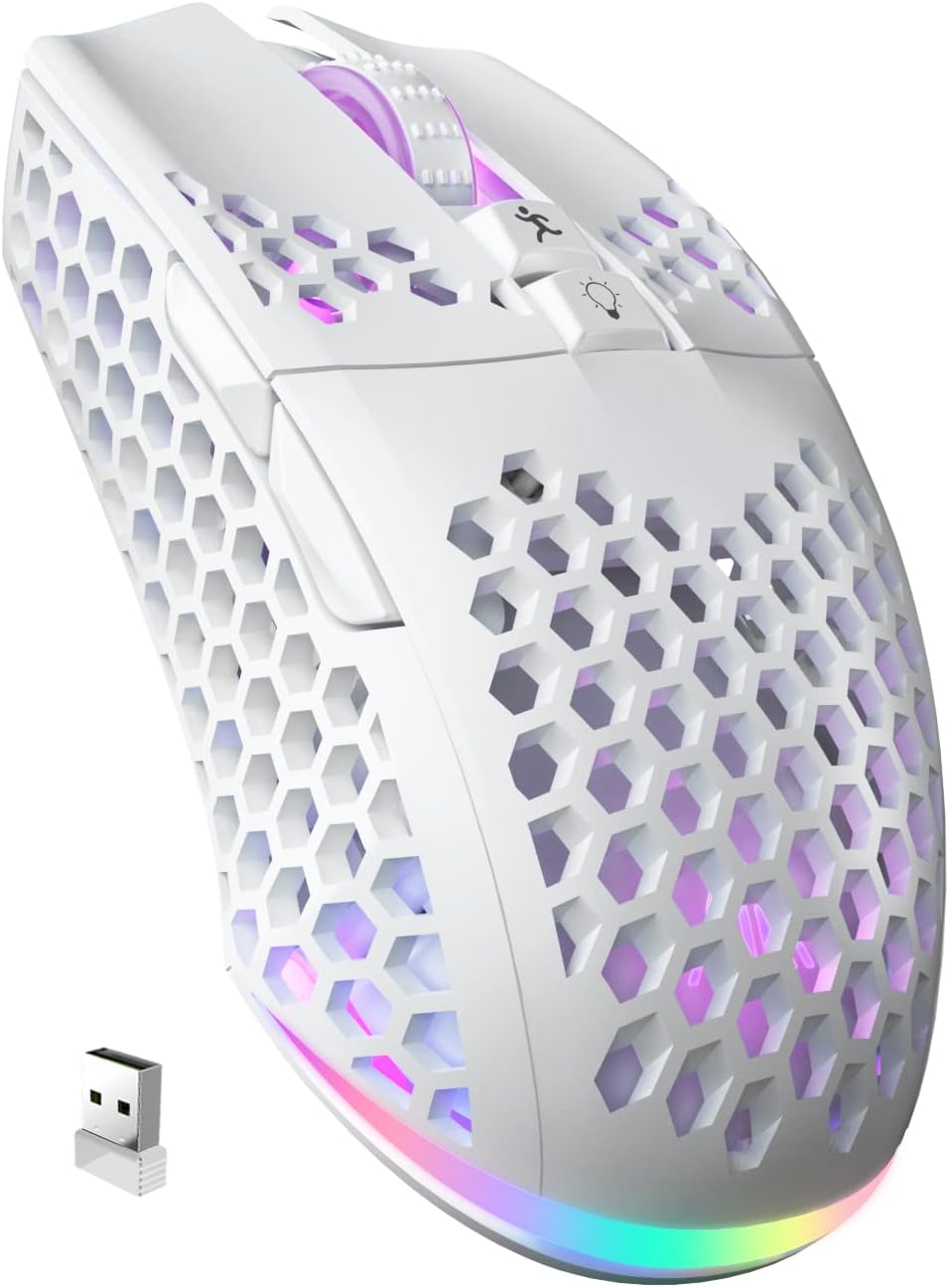 SM600 Wireless Gaming Mouse, Tri-Mode Connection for PC, Laptop, and Mac - NSD Gaming Supply