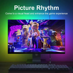 Smart Ambient TV Lighting PC Display Sync LED Strip Monitor Backlight DIY Party Atmosphere Light Ramadan Decor Lamp Game Holiday