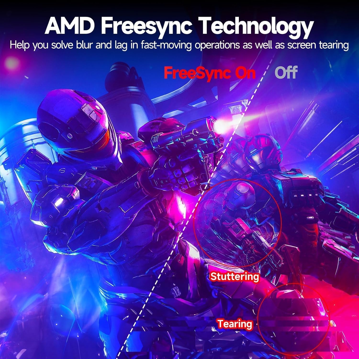 32 Inch Curved Gaming Monitor, FHD 1080P 240Hz Display, 1500R Curved Screen, 1ms GTG, HDR600, FreeSync and G-Sync Compatible, 122% sRGB, HDMI and DisplayPort, VESA Mount