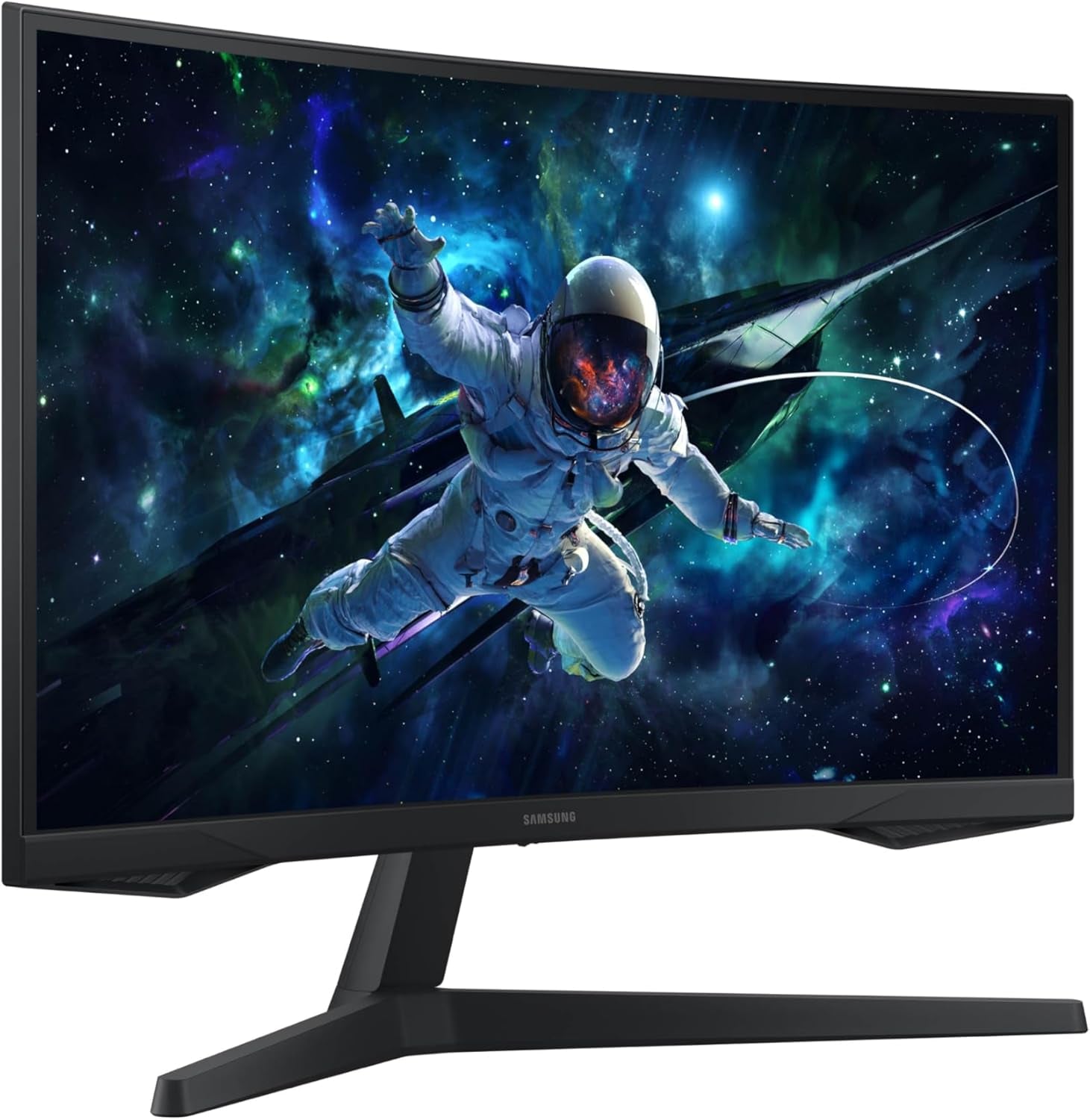 32" Odyssey G55C Series QHD 1000R Curved Gaming Monitor, 1Ms(Mprt), HDR10, 165Hz, AMD Radeon Freesync, Eye Care, Glare Free, Sharp Resolution LS32CG550ENXZA