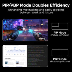 34-Inch Curved Ultrawide WQHD 3440×1440 Gaming Monitor, 180Hz 1000R- PIP/PBP, 1Ms(Mprt), HDR400, DCI-P3 95%, Freesync Premium, 1 X DP 1.4 & 2 X HDMI 2.0, Tilt Height Swivel Adjustment, 34E6UC