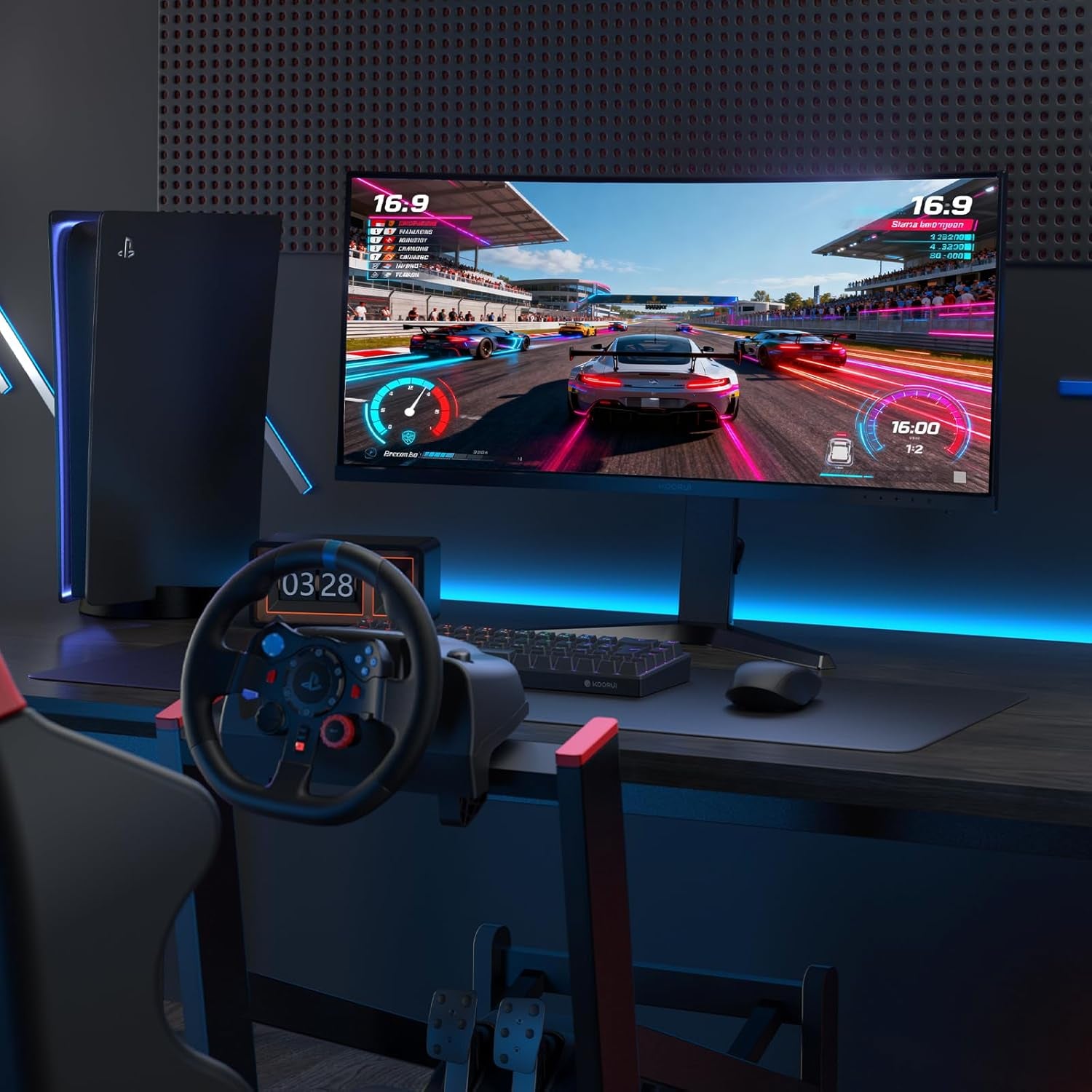 34-Inch Curved Ultrawide WQHD 3440×1440 Gaming Monitor, 180Hz 1000R- PIP/PBP, 1Ms(Mprt), HDR400, DCI-P3 95%, Freesync Premium, 1 X DP 1.4 & 2 X HDMI 2.0, Tilt Height Swivel Adjustment, 34E6UC