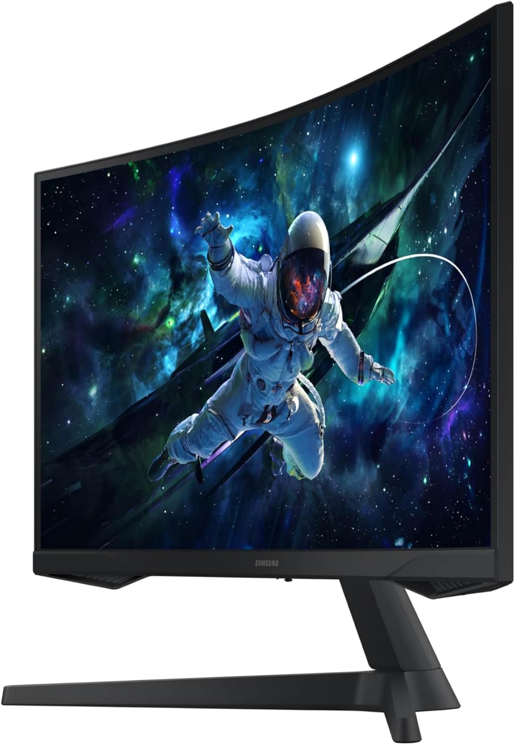32" Odyssey G55C Series QHD 1000R Curved Gaming Monitor, 1Ms(Mprt), HDR10, 165Hz, AMD Radeon Freesync, Eye Care, Glare Free, Sharp Resolution LS32CG550ENXZA