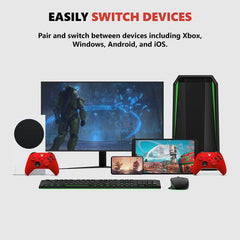 Core Wireless Gaming Controller – Pulse Red Series X|S, One, Windows PC, Android, and Ios