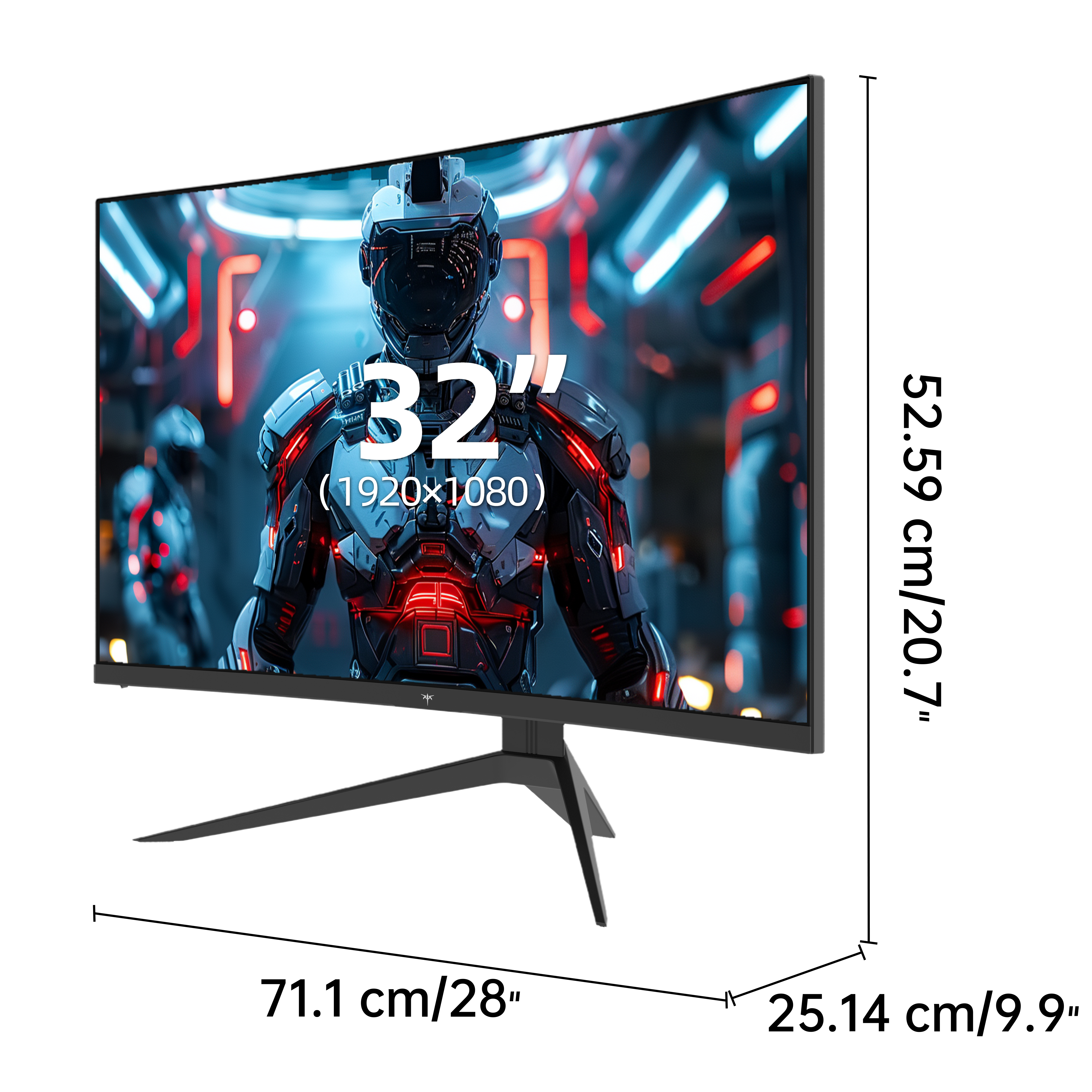 32" FHD 240Hz/1Ms 1500R Curved Gaming Monitor | H32S17F
