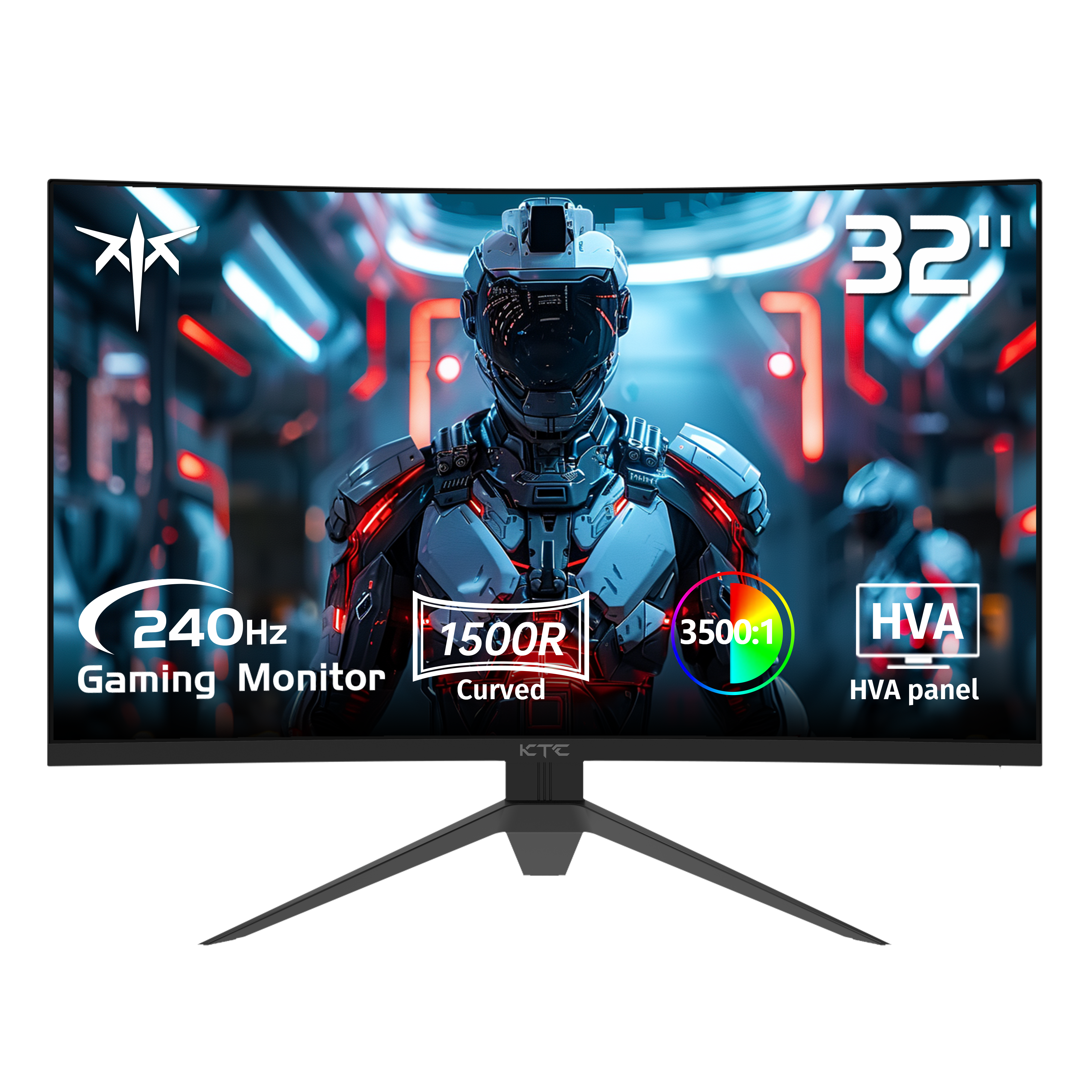 32" FHD 240Hz/1Ms 1500R Curved Gaming Monitor | H32S17F