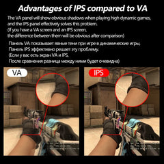 24-Inch 240Hz Gaming Monitor – Full HD IPS Display, 1ms Response, 178° Wide Viewing Angle