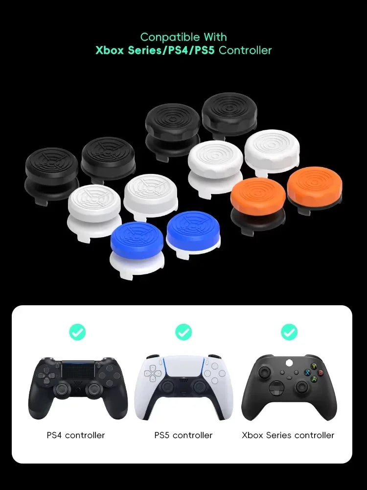 High-Rise Galaxy Thumb Grip Caps for PS4 Controller / for Xbox One Controller Analog Stick Joystick Cover FPS Gaming