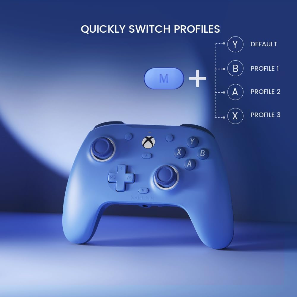 Pro Wired Game Controller – Hall Effect Joysticks, Custom Back Keys, Vibration Triggers, 3.5mm Audio Jack for Xbox Series X|S, Xbox One & Windows 10/11