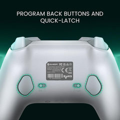 Pro Wired Game Controller – Hall Effect Joysticks, Custom Back Keys, Vibration Triggers, 3.5mm Audio Jack for Xbox Series X|S, Xbox One & Windows 10/11