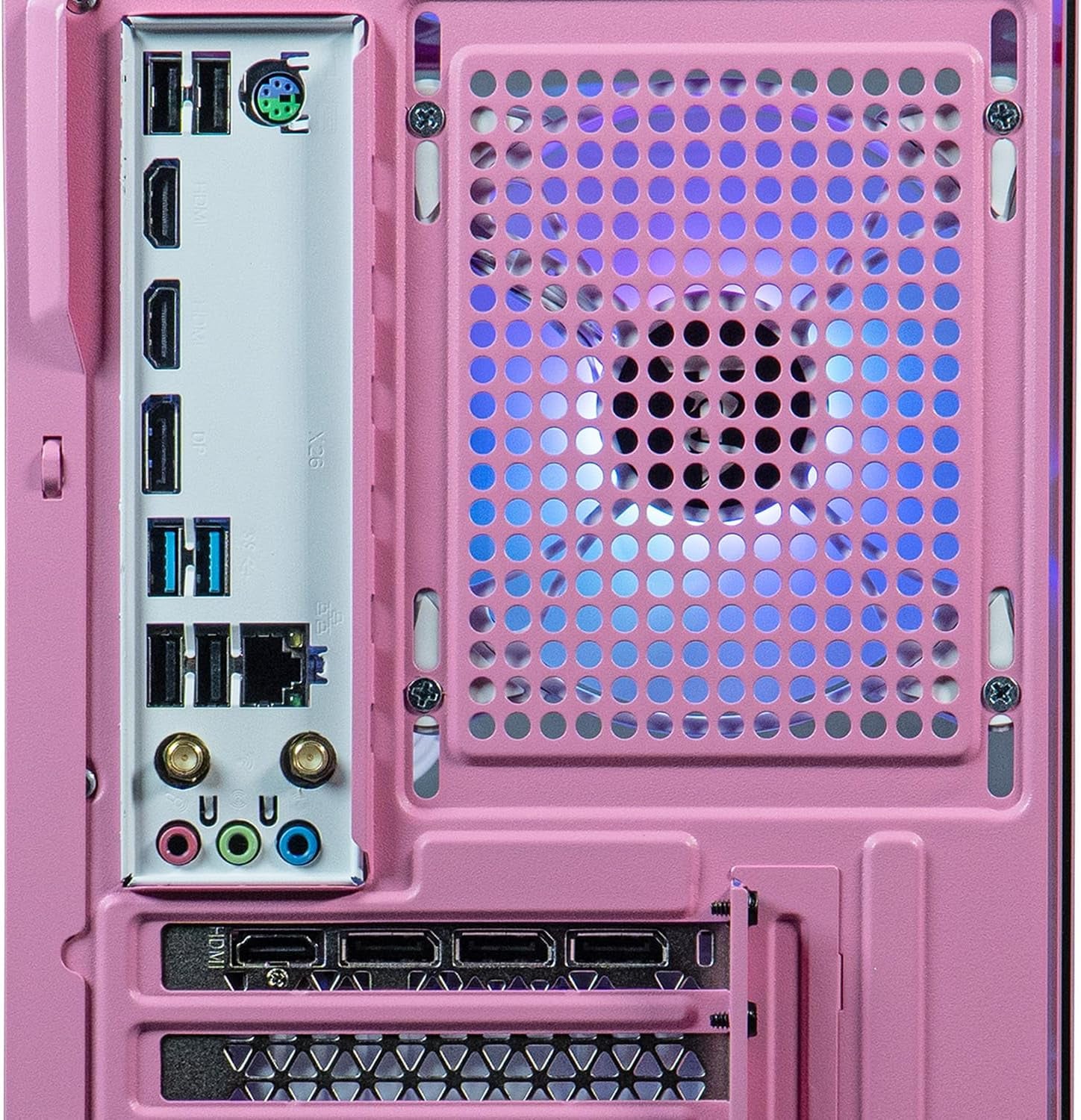 Stryker 4.0 Liquid-Cooled Gaming PC Desktop – Pink