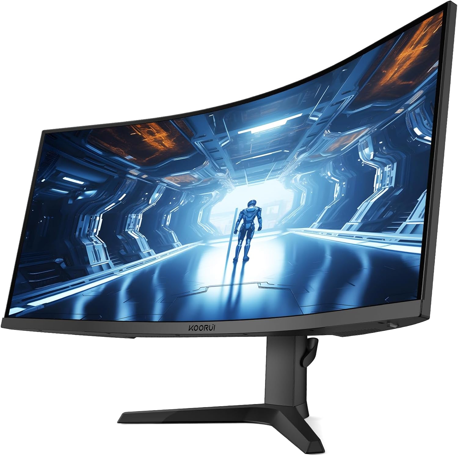 34-Inch Curved Ultrawide WQHD 3440×1440 Gaming Monitor, 180Hz 1000R- PIP/PBP, 1Ms(Mprt), HDR400, DCI-P3 95%, Freesync Premium, 1 X DP 1.4 & 2 X HDMI 2.0, Tilt Height Swivel Adjustment, 34E6UC