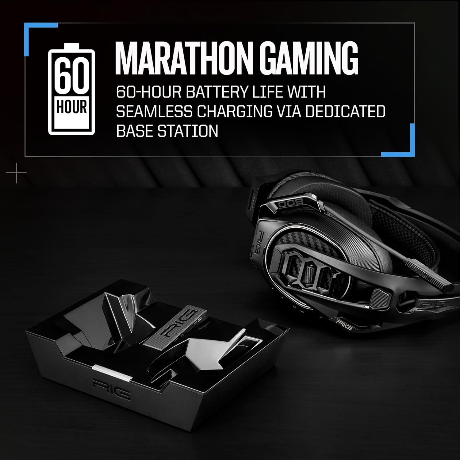 800 PRO HX Wireless Gaming Headset & Multi-Function Base Station