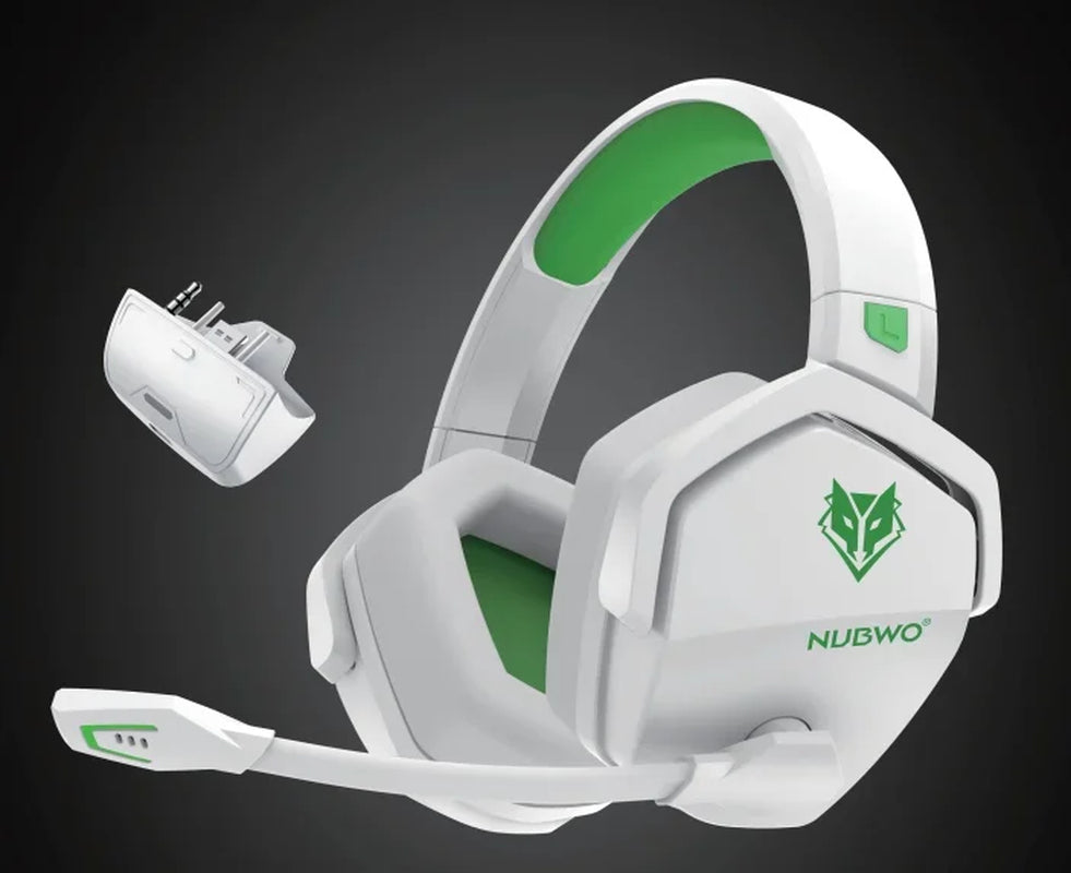 NUBWO G06 Wireless Gaming Headset for PS5 & PC, 100H Battery, 7.1 Surround Sound