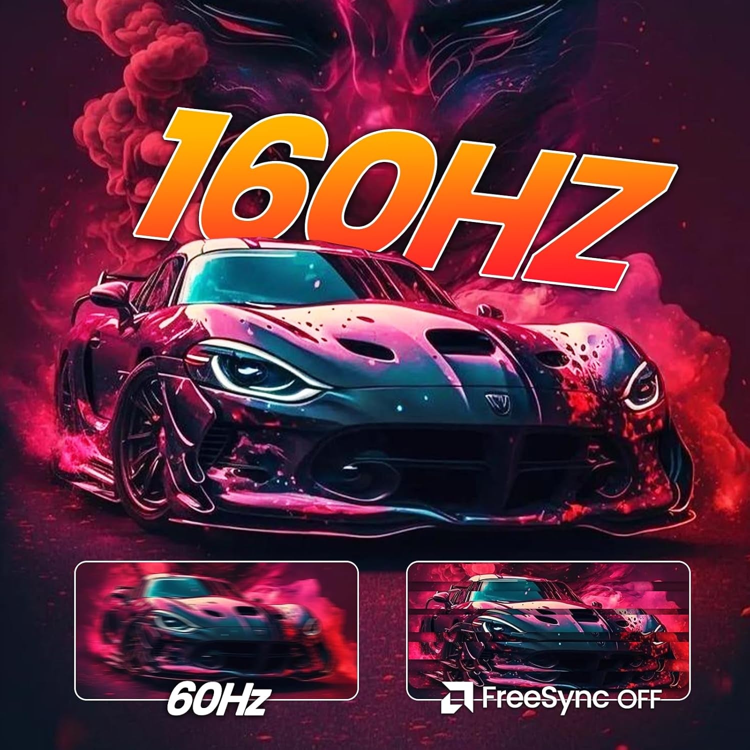 32" 4K UHD 160Hz Curved Gaming Monitor, 1500R, AMD Freesync, White | 3840X2160 VA, 120%Srgb, Built-In Speakers, HDMI 2.1/DP 1.4 and 75X75Mm Wall Mount for Gaming, Streaming, Editing and Work