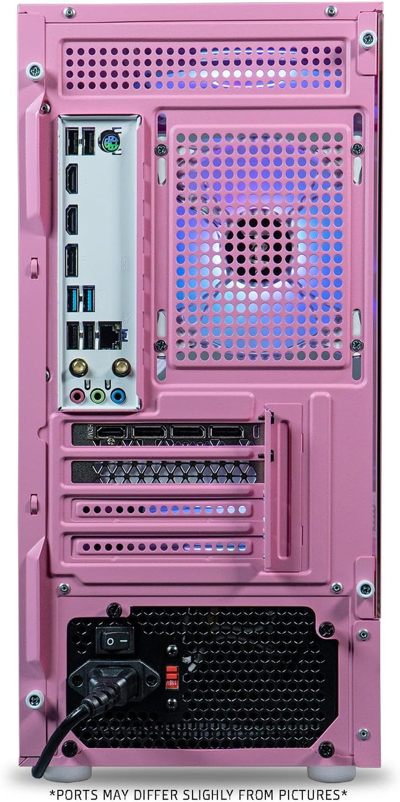 Stryker 4.0 Liquid-Cooled Gaming PC Desktop – Pink