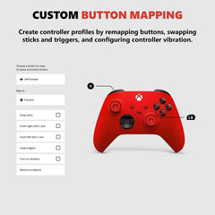 Core Wireless Gaming Controller – Pulse Red Series X|S, One, Windows PC, Android, and Ios