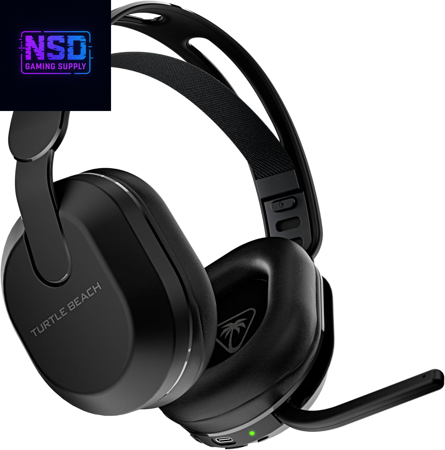 Stealth 500 Wireless Gaming Headset Licensed for Xbox Series X|S, Compatible with Xbox One, Bluetooth, PC, Mobile, 40 Hr Battery, Memory Foam Cushions, Flip-To-Mute Mic, Black