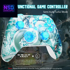 WIFI Control for XBOX One ,Series S/X Wireless Controller Dual Vibration Hall Effect 6-Axis Gyro FUNC RGB Gamepad Accessories