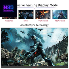 24-Inch FHD 165Hz Gaming Monitor – 1ms Response, Adaptive Sync, HDMI & DisplayPort (Model 24E4)