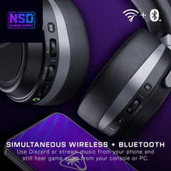 Stealth 700 Gen 3 Wireless Multiplatform Amplified Gaming Headset for Xbox Series X|S, Xbox One, PC, PS5, Mobile – 60Mm Drivers, AI Noise-Cancelling Mic, Bluetooth, 80-Hr Battery – Black