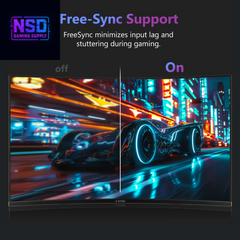 27 Inch 200Hz Curved Gaming Monitor, FHD 1080P VA Display, 1Ms MPRT, AMD Freesync, HDR Support, VESA Mount Compatible