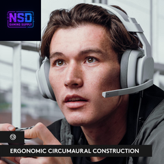 Logitech G Astro A10 Gen 2 Cross-Platform Wired Gaming Headset for Playstation 5/4, Xbox S|X, Nintendo Switch, PC: 3.5Mm Headphone Jack, 32Mm Drivers, Flip-To-Mute Mic, Over-Ear - Grey