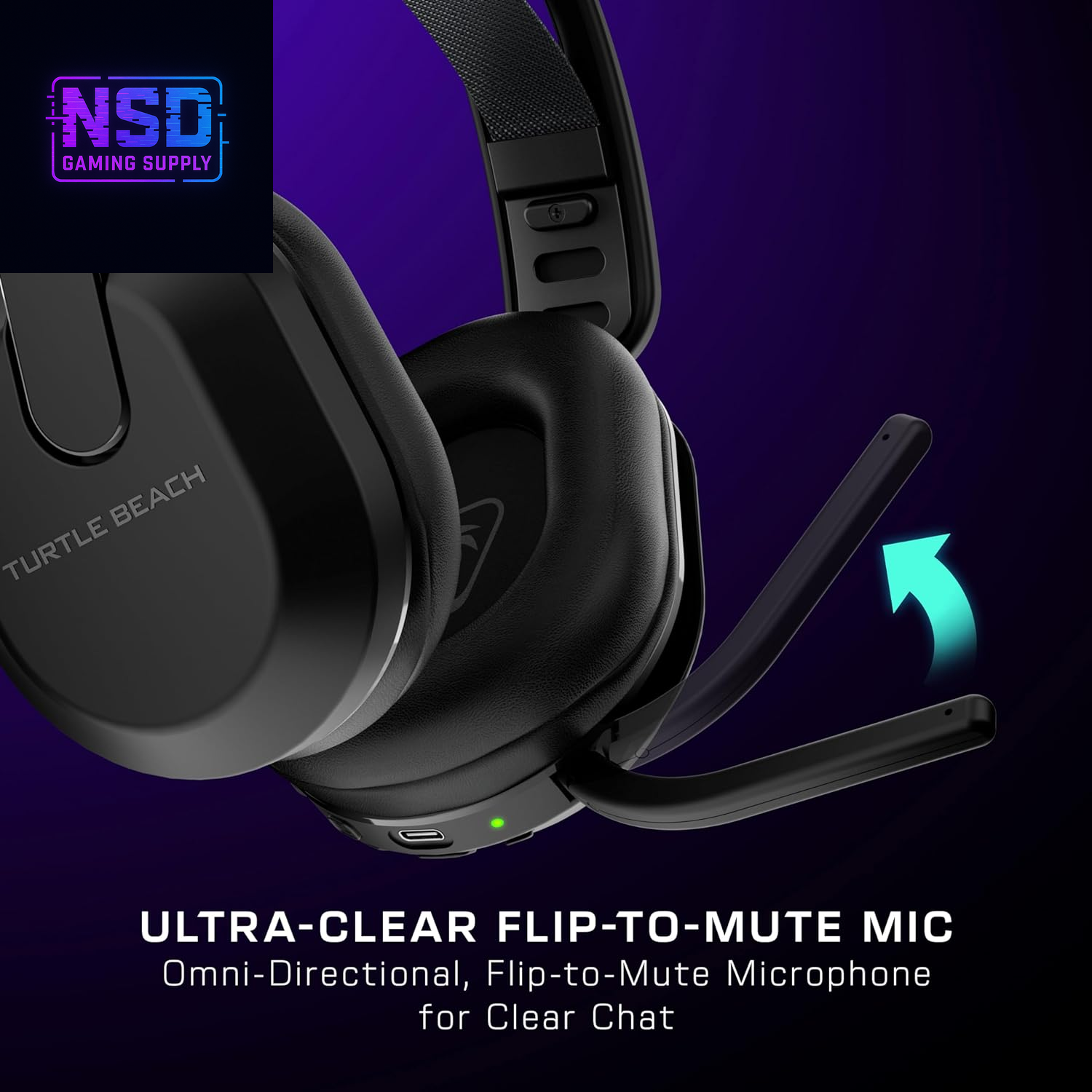 Stealth 500 Wireless Gaming Headset Licensed for Xbox Series X|S, Compatible with Xbox One, Bluetooth, PC, Mobile, 40 Hr Battery, Memory Foam Cushions, Flip-To-Mute Mic, Black