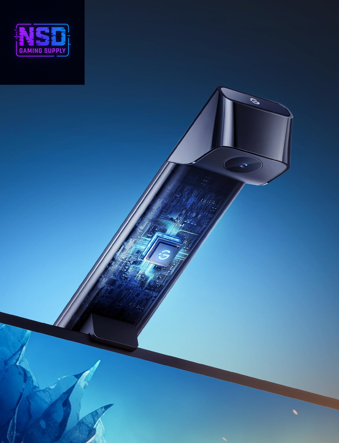 Transform Your TV Experience: 7.8Ft RGBICW Wi-Fi LED Backlight with Fish-Eye Correction, Voice & APP Control for 40-50 Inch TVs