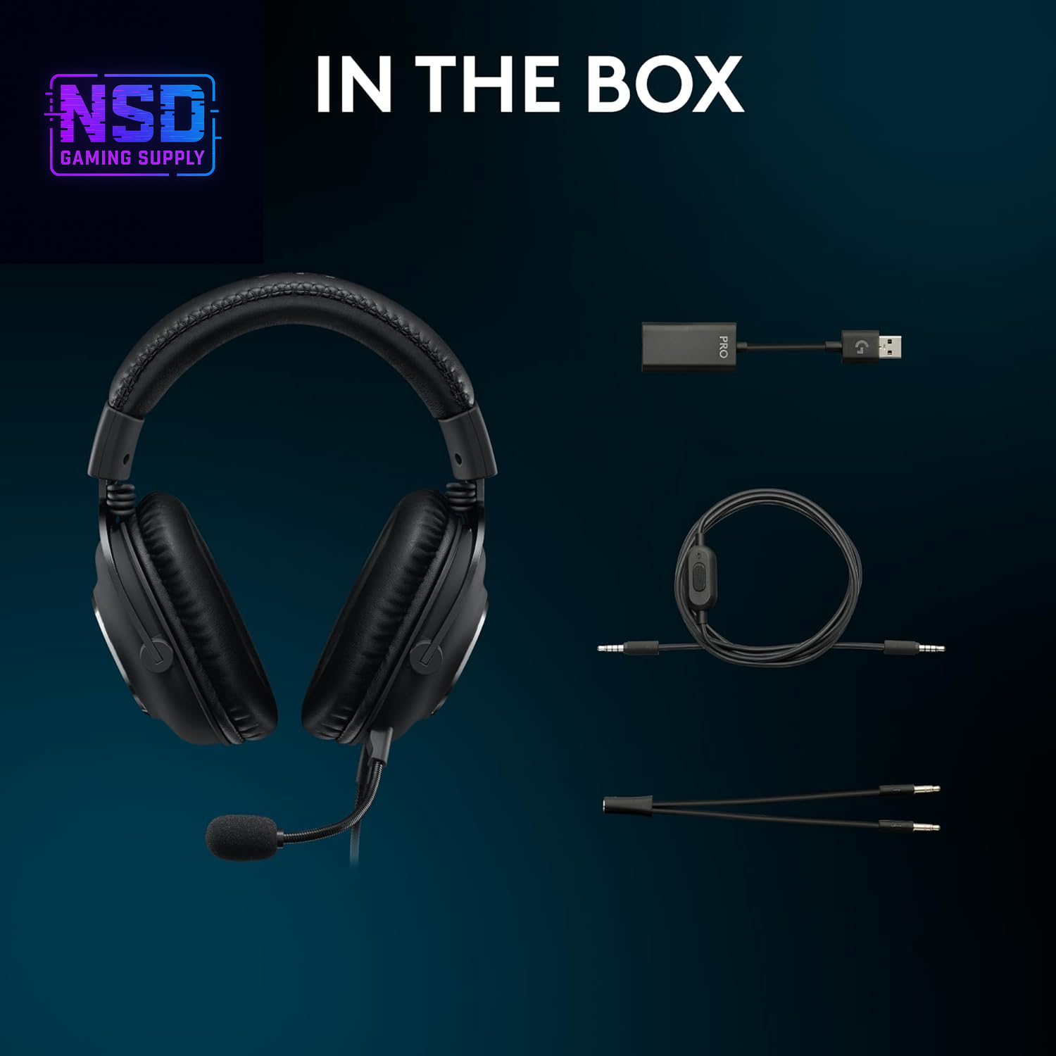 Pro X SE Wired Gaming Headset – Detachable Microphone, 7.1 Surround Sound, 50mm Drivers, Memory Foam Ear Pads, USB DAC – Black