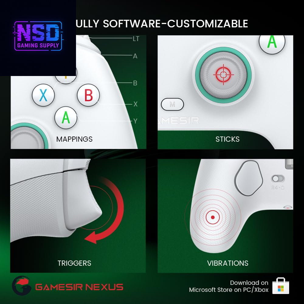 G7 SE Wired Controller for Xbox Series X|S, Xbox One & Windows 10/11, Plug and Play Gaming Gamepad with Hall Effect Joysticks/Hall Trigger, 3.5Mm Audio Jack