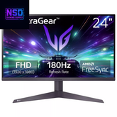 LG Electronics 24GS50F 24" Full HD IPS 180 Hz Monitor: Wall Mountable, Gaming