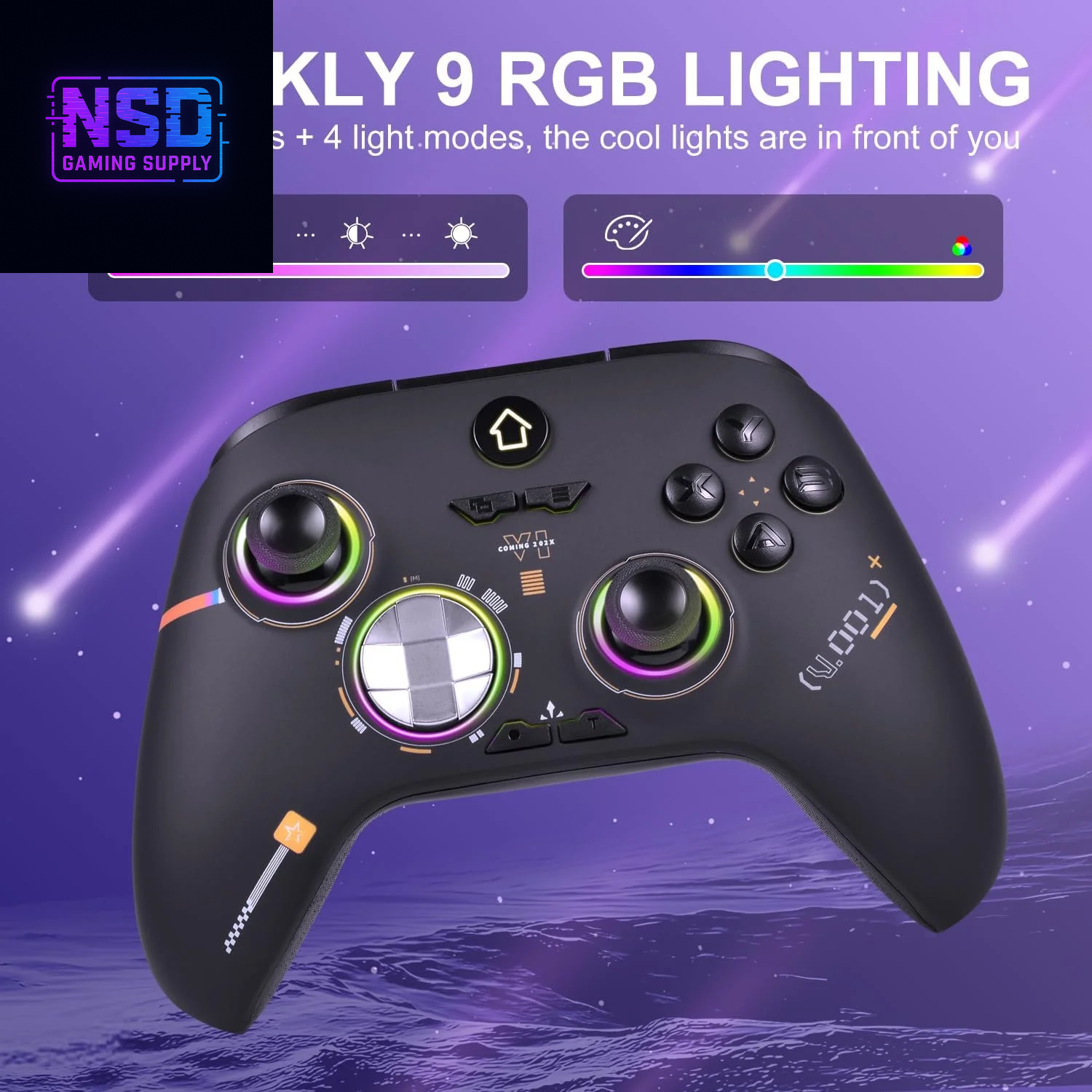 Xbox Controller Wireless for Xbox One/Xbox Series X/S/One & PC,ALPS Joysticks & Hall Triggers 2.4G Gaming Controller