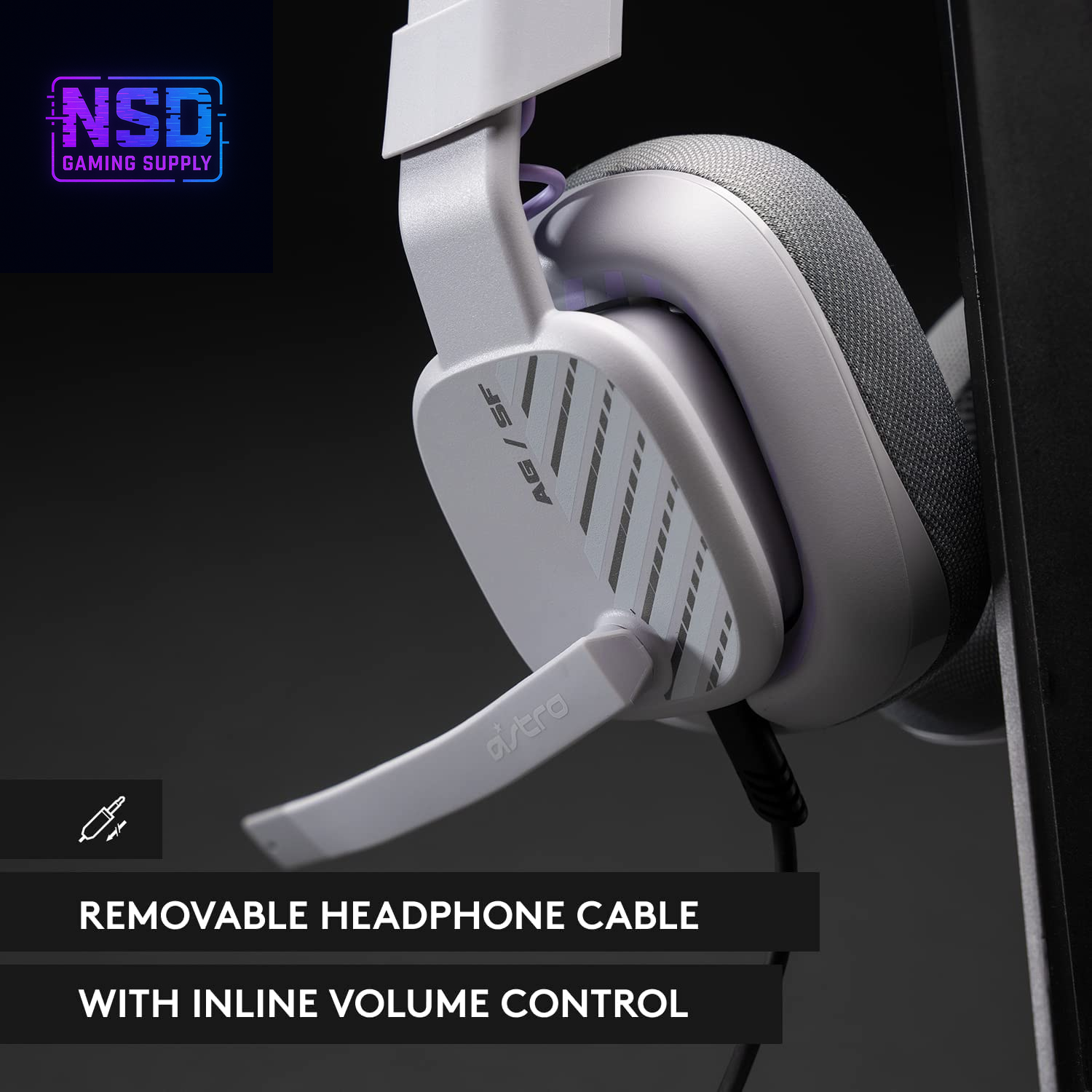 Logitech G Astro A10 Gen 2 Cross-Platform Wired Gaming Headset for Playstation 5/4, Xbox S|X, Nintendo Switch, PC: 3.5Mm Headphone Jack, 32Mm Drivers, Flip-To-Mute Mic, Over-Ear - Grey