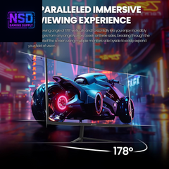 24 Inch 200Hz/180Hz Curved Gaming Monitor, FHD 1080P Frameless Computer Monitors, Support AMD Freesync Low Motion Blur, Eye Care, Displayport, HDMI, Compatible Wall Mountable Installs-Black