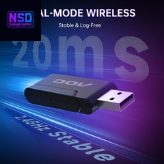 Wireless Gaming Headset Compatible with PS5/4, Nintendo Switch, PC, Bluetooth 5.4 & 2.4Ghz Gaming Headphones with Noise Canceling Mic, RGB, Type-C, 20Ms Latency, 45H, 7.1 Virtual Surround- Black