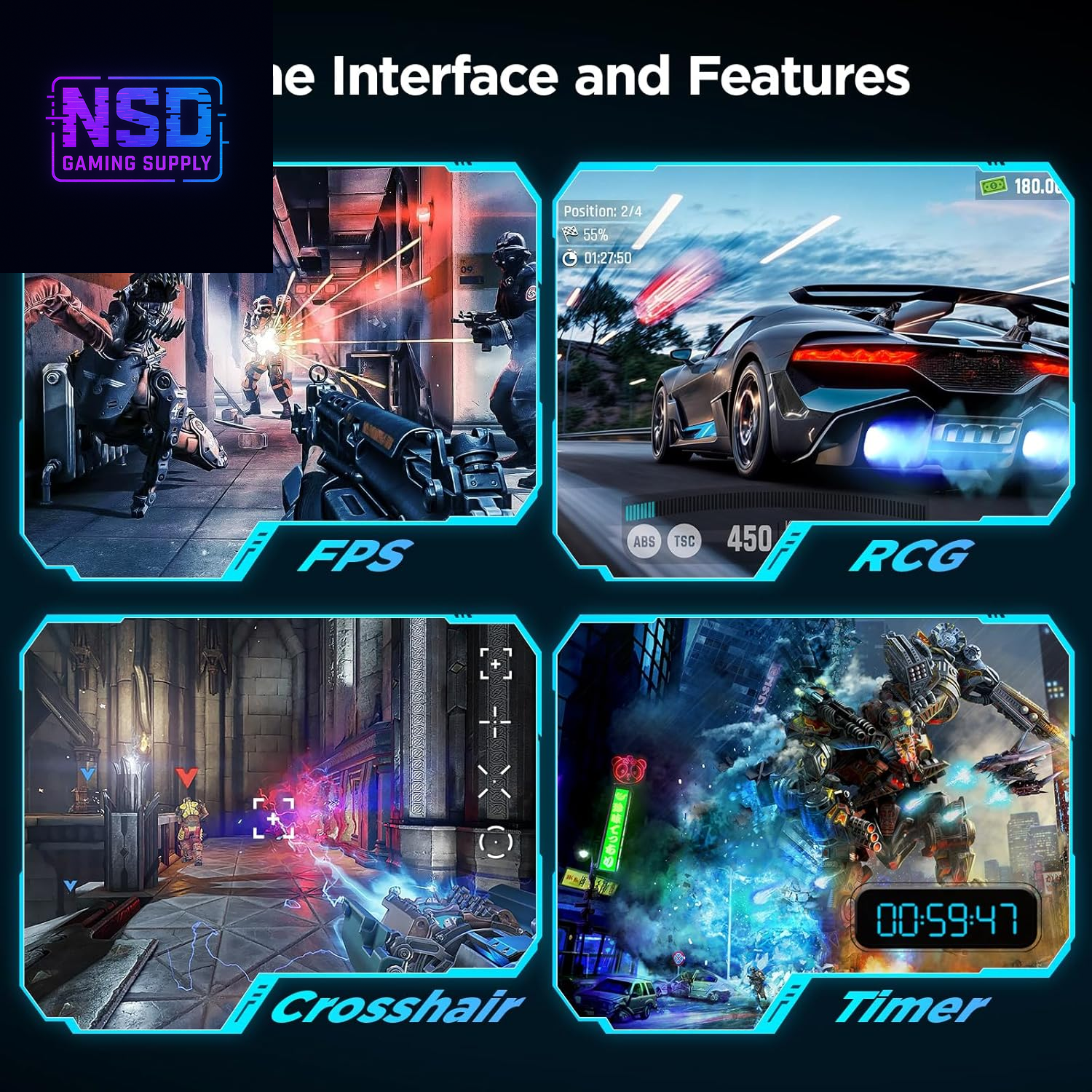 24 Inch Curved Gaming Monitor 180Hz FHD 1080P Computer Monitor, 1Ms 1500R Display, Adaptive Sync, Freesync Premium, HDMI 2.0X2 & DP 1.2, VESA, Tilt, 24E6CA