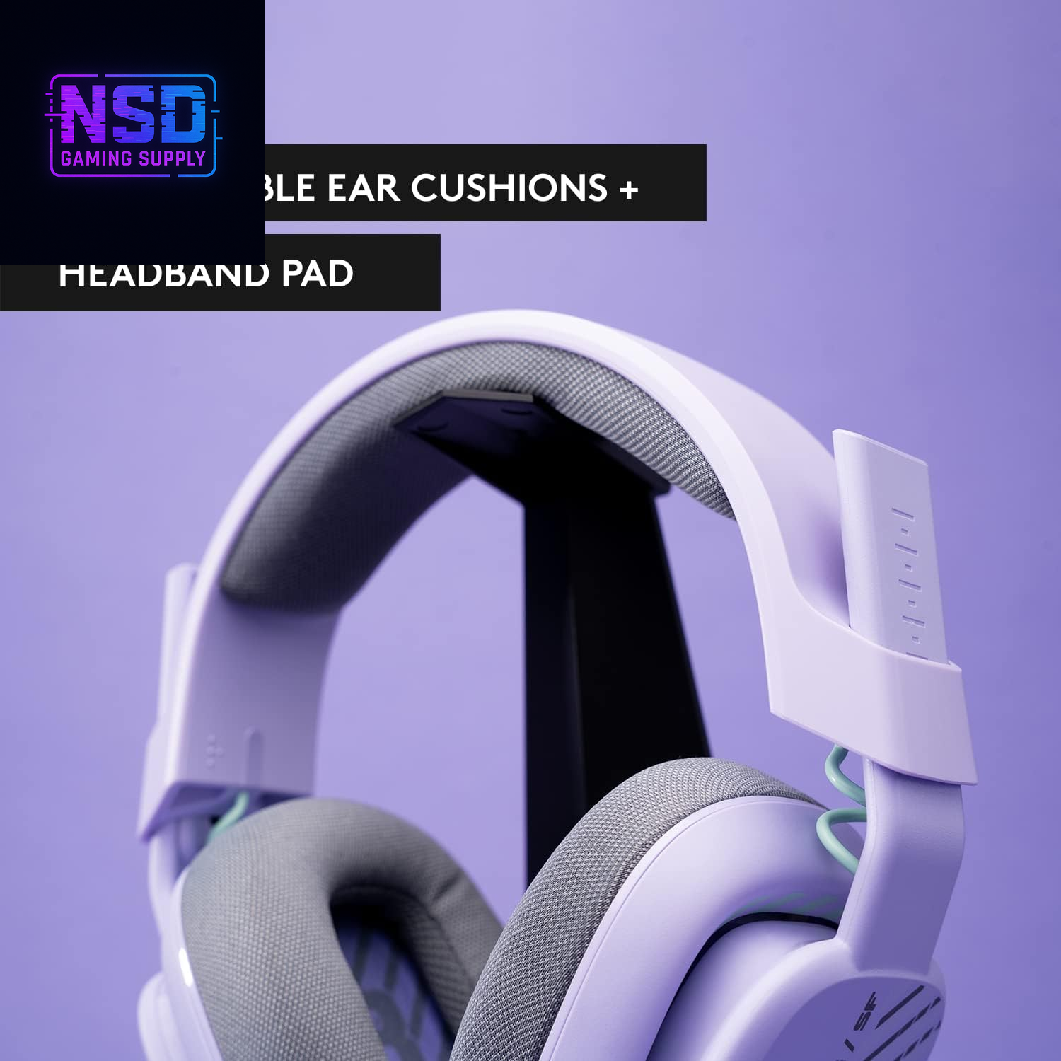Logitech G Astro A10 Gen 2 Cross-Platform Wired Gaming Headset for Playstation 5/4, Xbox S|X, Nintendo Switch, PC: 3.5Mm Headphone Jack, 32Mm Drivers, Flip-To-Mute Mic, Over-Ear - Lilac