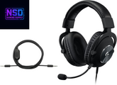 Pro X SE Wired Gaming Headset – Detachable Microphone, 7.1 Surround Sound, 50mm Drivers, Memory Foam Ear Pads, USB DAC – Black