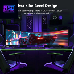 27 Inch 200Hz Curved Gaming Monitor, FHD 1080P VA Display, 1Ms MPRT, AMD Freesync, HDR Support, VESA Mount Compatible