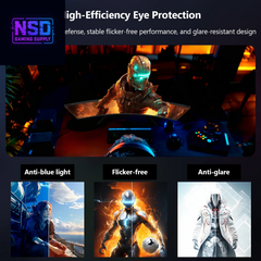 27 Inch 200Hz Curved Gaming Monitor, FHD 1080P VA Display, 1Ms MPRT, AMD Freesync, HDR Support, VESA Mount Compatible