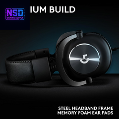 Pro X SE Wired Gaming Headset – Detachable Microphone, 7.1 Surround Sound, 50mm Drivers, Memory Foam Ear Pads, USB DAC – Black