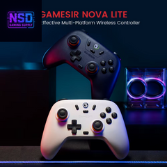 Gamesir Nova Lite Wireless Gamepad Controller with Bluetooth, Dongle, Wired for Switch, Android, IOS, PC & Steam Games